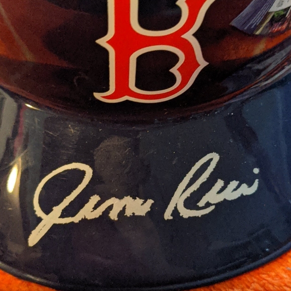 Jim Rice autographed Boston Redsox helmet - Picture 2 of 6